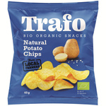 Chipsy ziemniaczane naturalne solone BIO 40 g – Trafo
