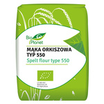 Mąka orkiszowa typ 550 bio 1 kg - BIO PLANET