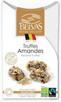 Belgijskie czekoladki trufle z migdałami Fair Trade bezglutenowe BIO 100 g – Belvas