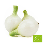 Cebula biała cukrowa, świeża BIO (Polska) (około 1,00 kg)