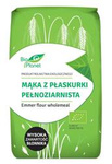 Mąka z płaskurki pełnoziarnista BIO 500 g – Bio Planet