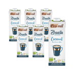 ZESTAW 6 x Napój kokosowy barista bezglutenowy bio 1 l - Ecomil