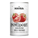 Pomidory krojone bez skórki 400 g – Naura