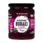 Kiszone buraki w plastrach 480 g – Runoland