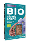 Len brązowy bio 250 g - Naturavena
