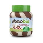 Krem duo orzechowo - kakaowo - mleczny BIO 400 g – Nuscobio