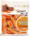 Krówki bezmleczne o smaku karmelu z solą bezglutenowe BIO 150 g - Super Krówka
