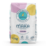 Mąka kraftowa pszenna typ 450 1 kg – Młyn Mazurki