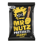 Paluszki solone z nadzieniem z orzeszków ziemnych 120 g – Mr Nutz