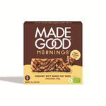 Batoniki owsiane soft z czekoladą bezglutenowe MadeGood Mornings BIO (5 x 30 g) 150 g  – MadeGood