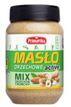 Masło orzechowe active mix orzechów crunchy 470 g – Primavika