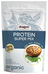 Białko Super Mix, 70% białka z aminokwasami, wegańskie, bezglutenowe BIO 500 g – Dragon Superfoods