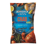 Chipsy ziemniaczane o smaku kraba i przypraw śródziemnomorskich 90 g – Jersika's