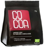 Jagody Goji w surowej czekoladzie BIO 70 g – Cocoa