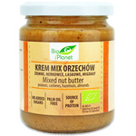 Krem orzechowy mix (4 orzechy) BIO 250 g – Bio Planet