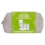 Zestaw  Begamotka-Limonka z kosmetyczką: dezodorant 58 ml, pasta do zębów 100 ml, mydło 142g