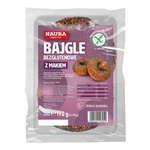 Bajgle bezglutenowe z makiem 190 g – Naura