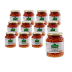 ZESTAW 12 x Fasola biała w sosie pomidorowym bio 360 g - Ekowital