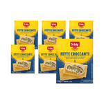 ZESTAW 6 x Fette croccanti - pieczywo chrupkie bezglutenowe 150 g - Schar