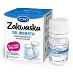 Żywe kultury bakterii do jogurtu suplement diety 1 g  (2 fiolki) – Zakwaski Vivo