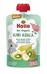 Mus w tubce kiwi koala (gruszka - banan - kiwi) bez dodatku cukrów od 8 miesiąca Demeter BIO 100 g - Holle