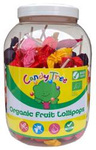 Lizak okrągły mix bezglutenowy BIO 10 g – Candy Tree