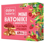 Mini batoniki z nerkowców a'la tarta malinowa 102 g – Kubara