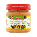 Pasta słonecznikowa z pomidorami i bazylią 160 g – Primavika
