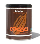 Kakao criollo w proszku Fair Trade bezglutenowe BIO 250 g – Cocoa