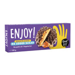 Ciastka z karmelem i orzeszkami bez cukru 100 g – Feel Fit