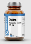 Cholina (600 mg) bezglutenowy suplement diety 60 kapsułek (clean label) – Pharmovit