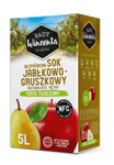 Naturalnie mętny sok jabłkowo-gruszkowy 5 l