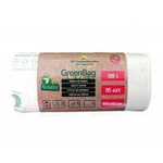 WORKI NA ODPADY BIO I ZMIESZANE (KOMPOSTOWALNE I BIODEGRADOWALNE) 35 L 15 szt - FROGGY (GREENBAG)