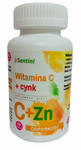 Witamina C + cynk suplement diety 60 tabletek – Santini